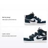 Air 1 Mid PS Armory Navy Kids Sneakers Blue Black White AR6351-411