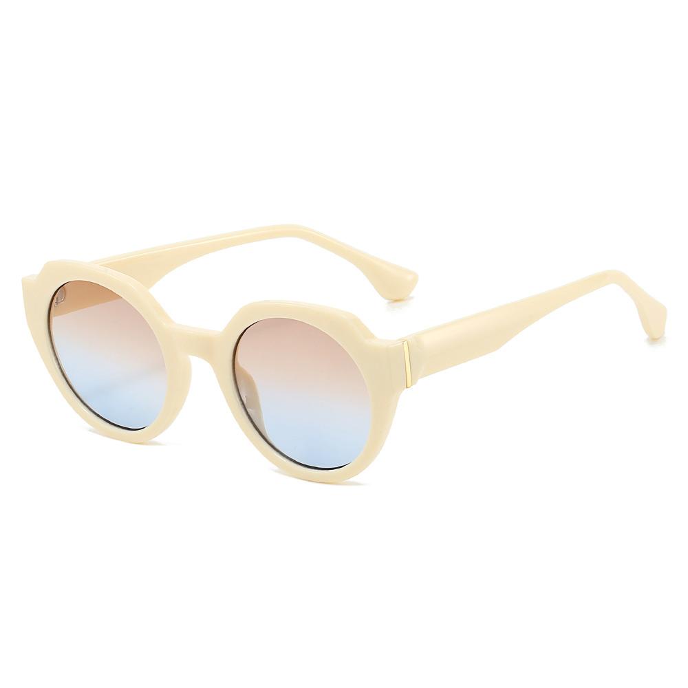 2025 New Irregular Geometric Fashion Sunglasses Trendy Unisex Sunglasses with 7 Color Options Retro Style for Daily Wear