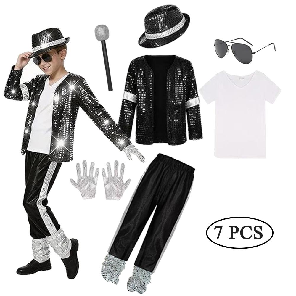 Bērnu Džeksons Popzvaigzne Džeksons Cosplay Tērps