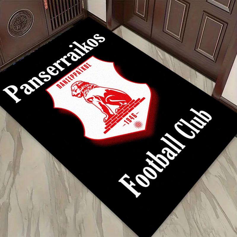 Panserraikos FC Carpet Rug for Living Room Bedroom Home Sofa Decoration,Kids Play Non-slip Floor Mat