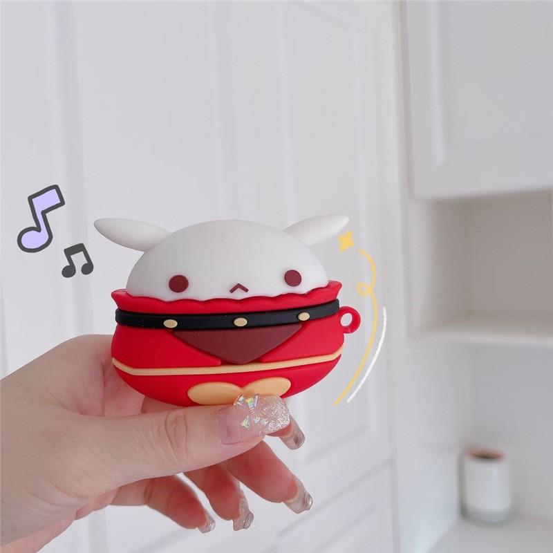Cute cartoon easy bear AirPods Pro Apple wireless bluetooth headset cover 2/3 silicone case for
