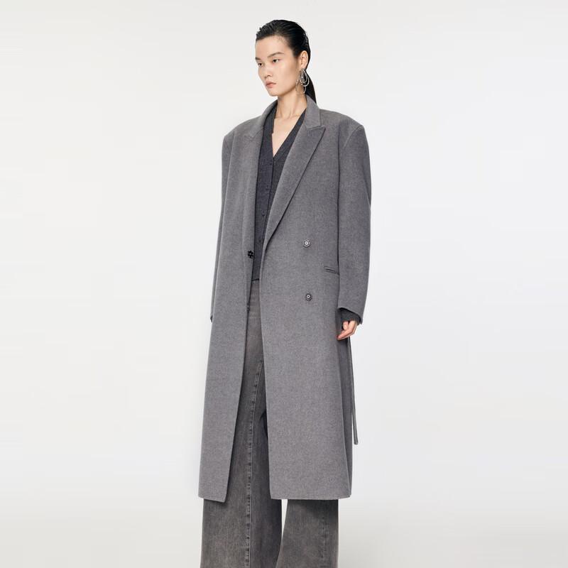 JNBY Women's H-Line Wool Blend Winter Coat