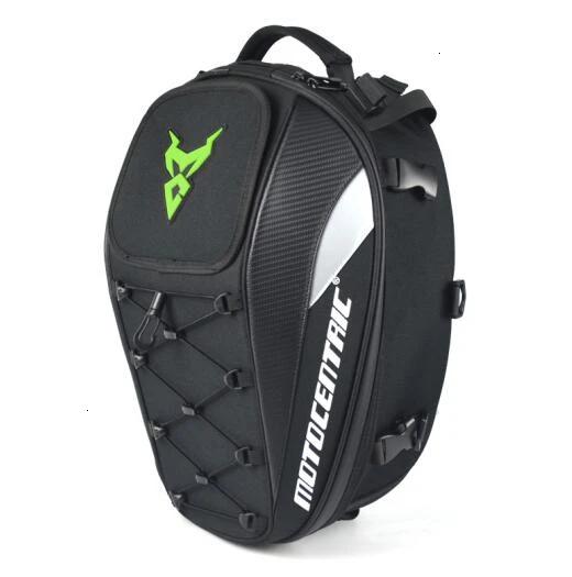 Multi-functional Motorcycle Tail Saddle Tank Bag Waterproof Motorcycle Rear Seat Helmet Bag High Capacity Rider Travel Backpack