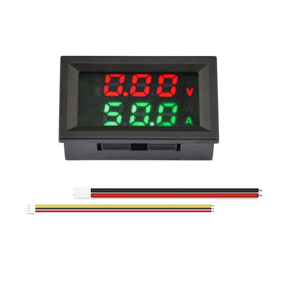 M430 DC 4-30V voltage and current power meter 10A 50A 100A digital display voltage and current meter suitable module for cars