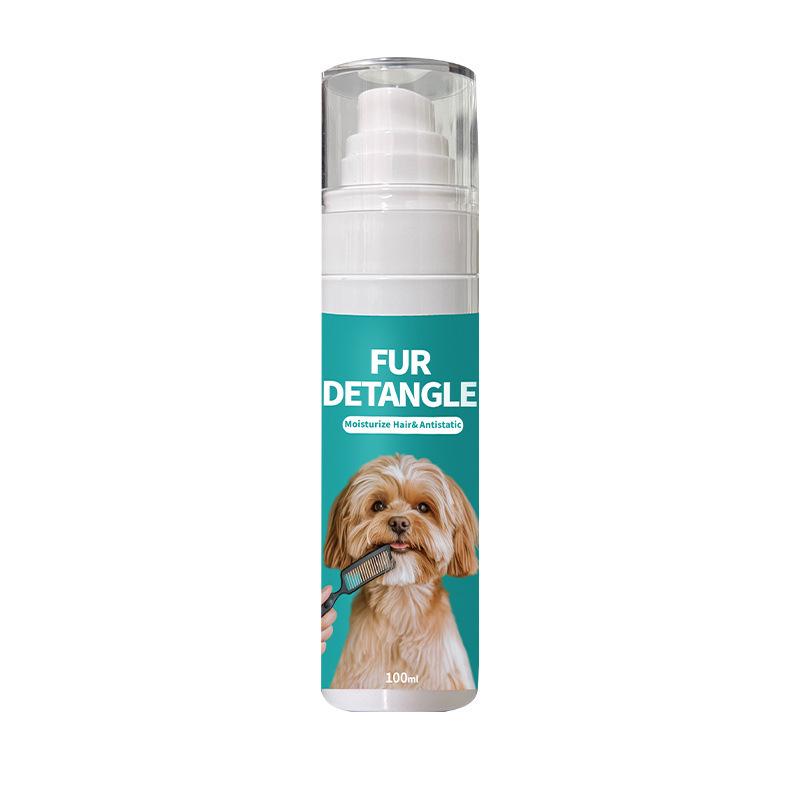 Cross-Border Pet Detangling Spray: Anti-Static, Nourishing, Smooth & Fluffy Hair Care Essence for Pets. Large