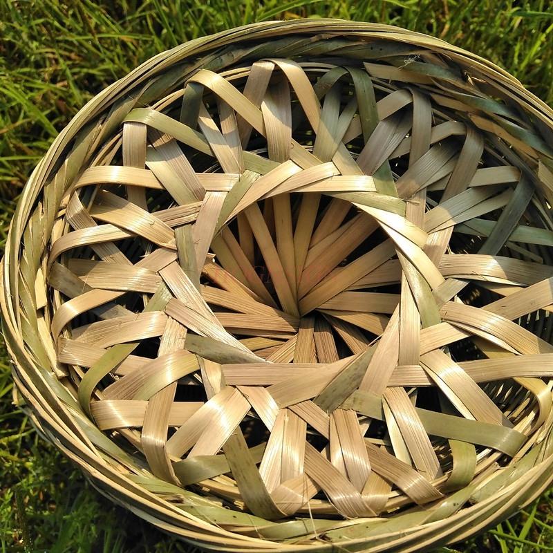 Pure Handmade Bamboo Woven Fish Basket Loach Eel Storage Basket Dance Film And Television Props Bamboo Products