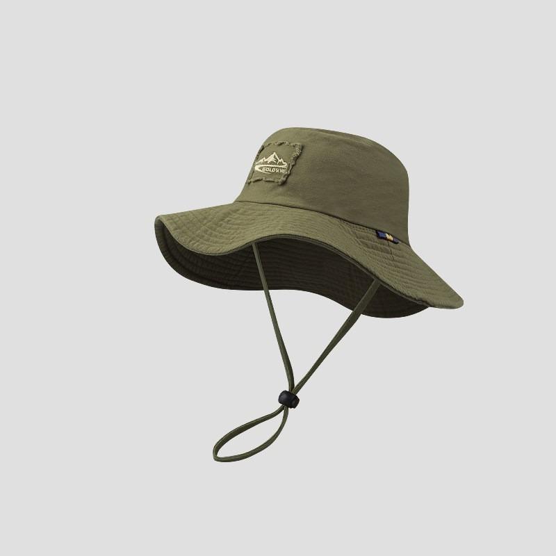 

1Pc Summer Wide Large Brim Women Fisherman Hat Outdoor Uv Protection Casual Hiking Lightweight And Multifunctional Bucket Hats One Size