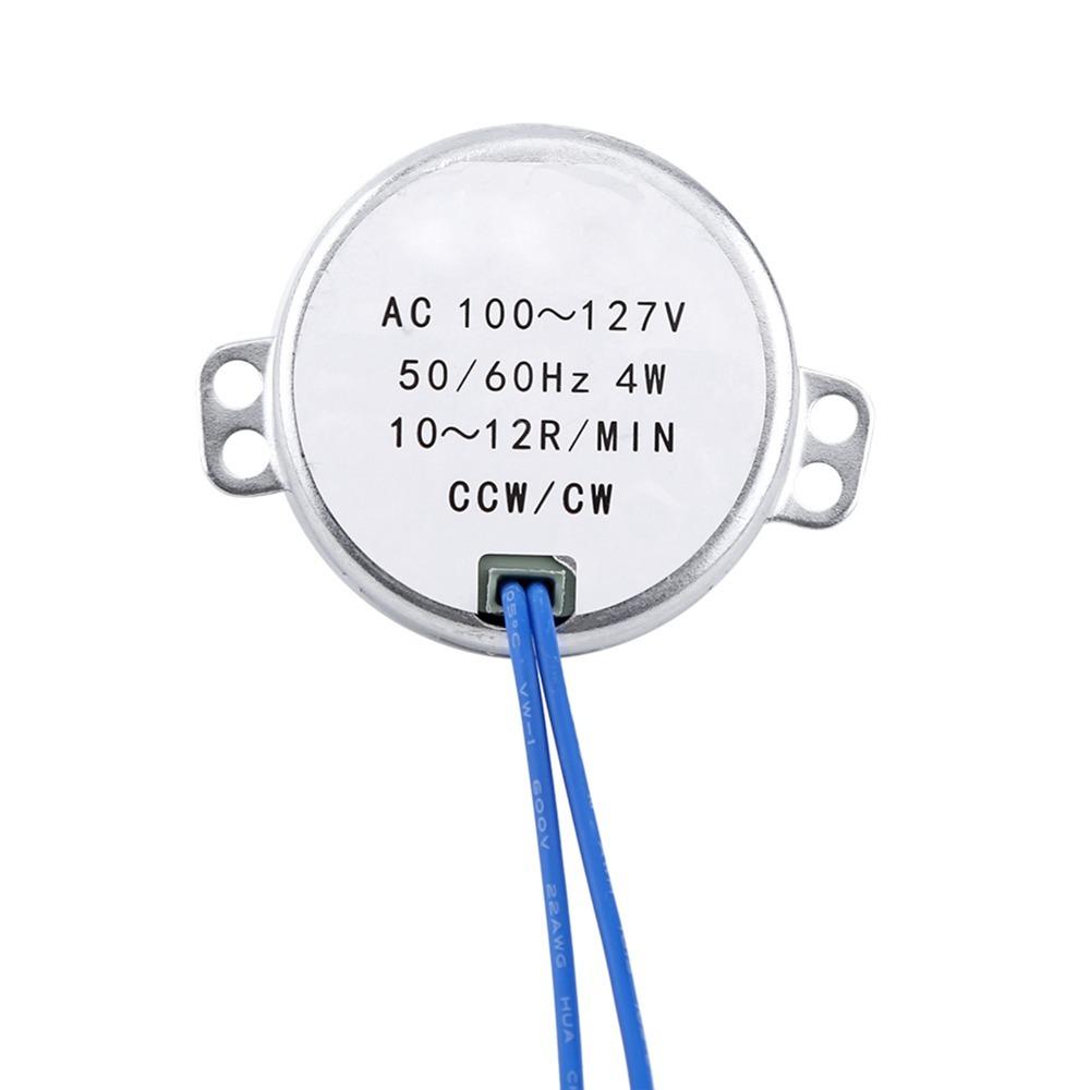 100-127V AC AC Electric Motor 4W Power Fan Synchronous Motor For Electric Fireplace