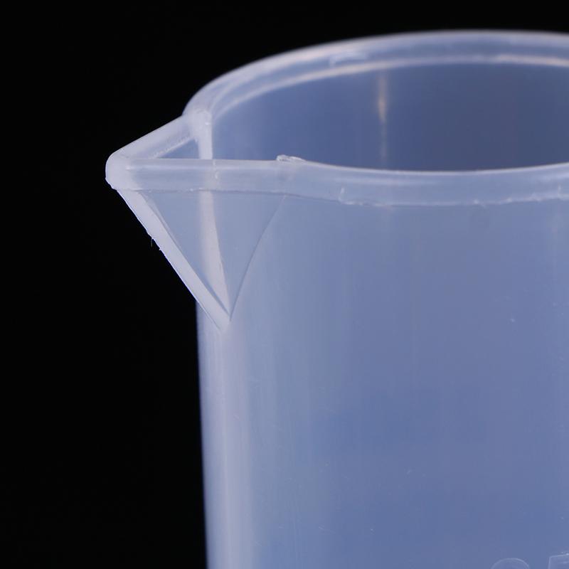 250ml odměrný válec modrá stupnice odolný vůči kyselinám a zásadám odměrný válec