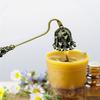 1PC Effortlessly Extinguish Your Candles with This Rustic Metal Candle Snuffer - Vintage Accessories for Home Decor.