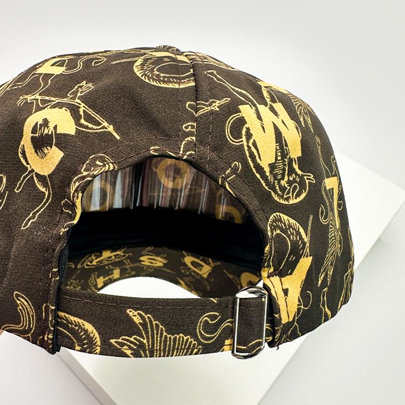 And Women Korean Style With Printed Pattern Graffiti Letter Print Snapback Hats All-Match Baseball Caps Fashion Street Style Air Permeable