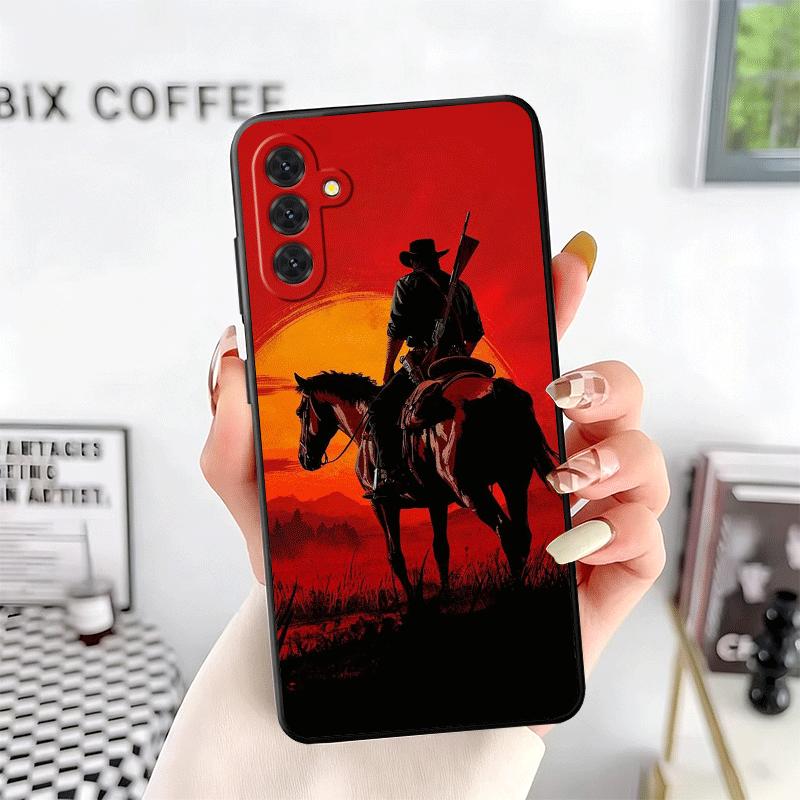 Red Dead R-Redemption Soft Phone Case for Samsung A17 A37 A57 A16 A26 A36 A56 A15 A25 A35 A55 A14 A24 A34 A54 A13 A23 A33 A53 A5