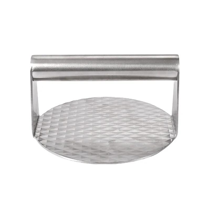 

Пресс для бургеров Smash Пресс для бургеров Котлетница из нержавеющей стали с антипригарным покрытием Профессиональная жаропрочная сковорода для бургеров Smasher