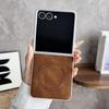 Pearlescent Skin-Feel Magnetic Case for Samsung Z Flip7/5/6 - Anti-Fall Protection