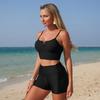 Swimwear new split swimsuit pocket bikini bikini