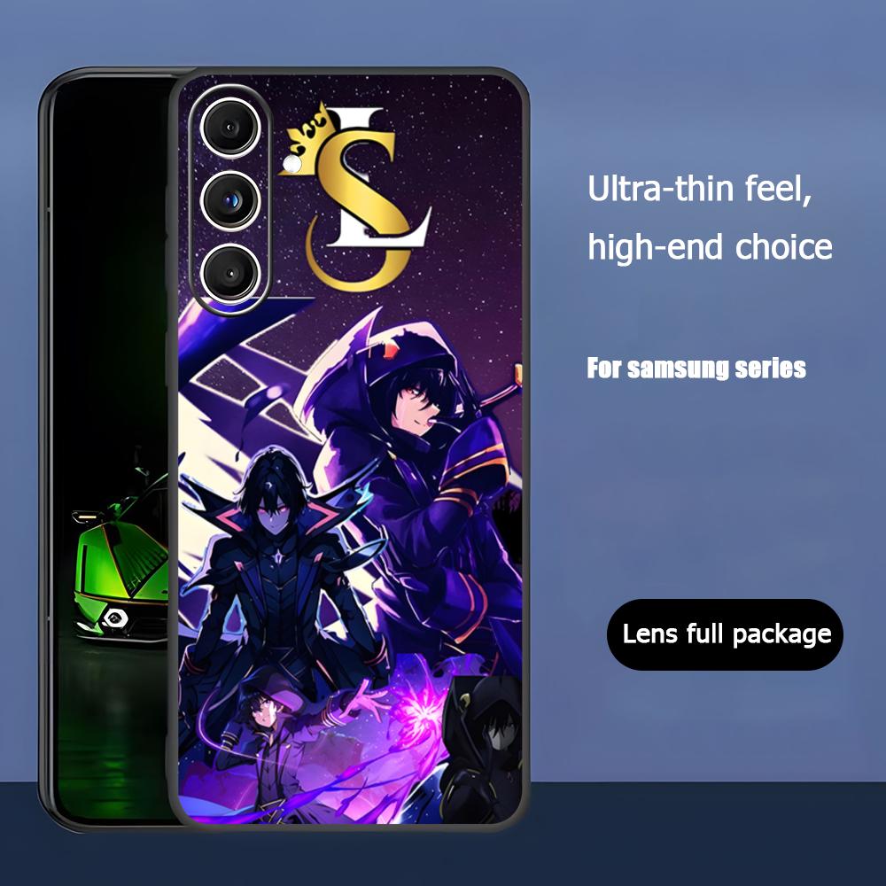 Anime The Eminence in Shadow Phone Case For Samsung Galaxy S25 S24 S23 S22 S21 S20 Plus Ultra Note20 Soft Black