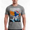 Goldorak Tshirt Summer Casual Cotton Tee Oversized Streetwear Tops Vintage Graphic Print Loose Fit Short Sleeve