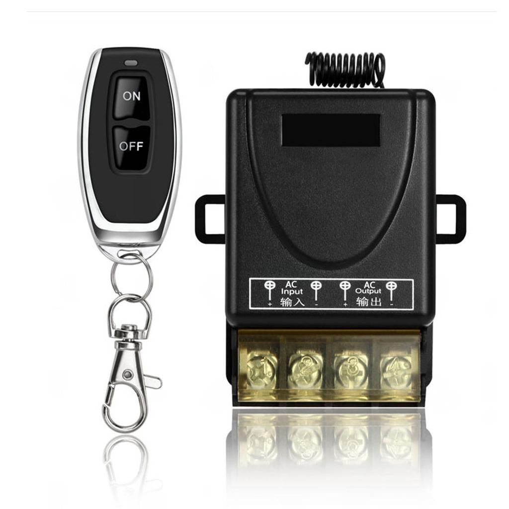 Wireless Remote Control Switches 433MHz 220V 30A Car Motorcycle Circuit Modification Equipment Lights Switches Easy Use