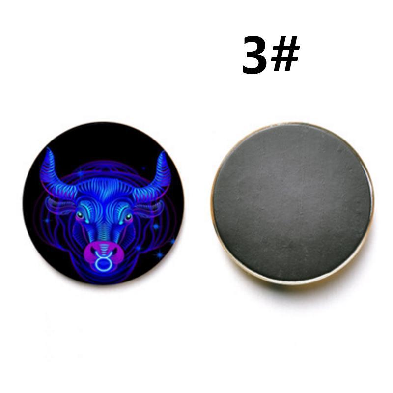 

Декоративные, стеклянные магниты двенадцать знаков зодиака на холодильник, телефон 3