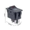 LED Car Fog Light Switch Modified Switch Rocker Boat Headlight Switch 2pcs ASW-17D 12V 35A