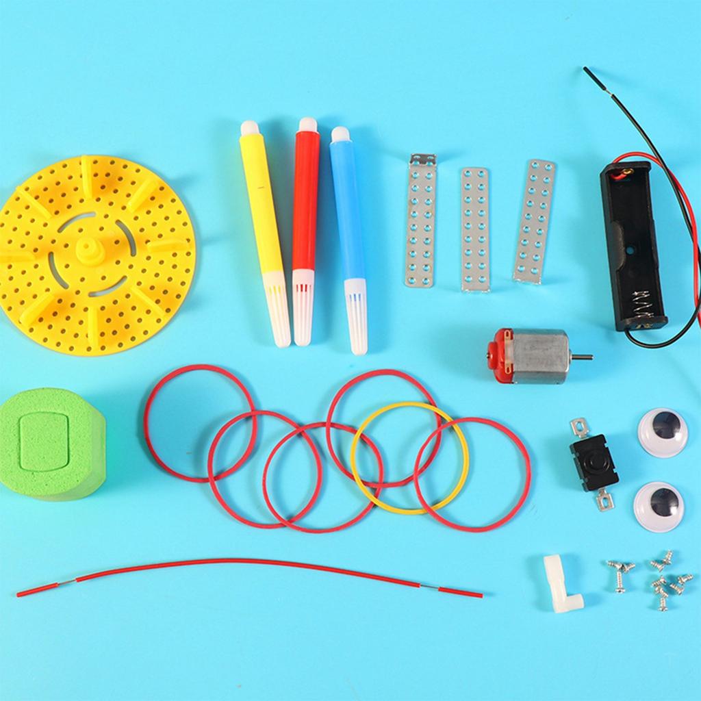 Robot Technology Small Production Small Invention Electric Primary School Students Handmade Materials