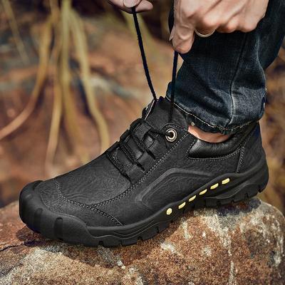 Boty z pravé kůže Pánské šněrování Ležérní Tenisky outdoor Měkká hovězí kůže Pánské Boty Mokasíny Nástroje Boty pánské Obuv