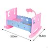 1/12 1/6 Dollhouse Miniature Model Bed Doll Accessories Decoration Toy Scenery Supplies
