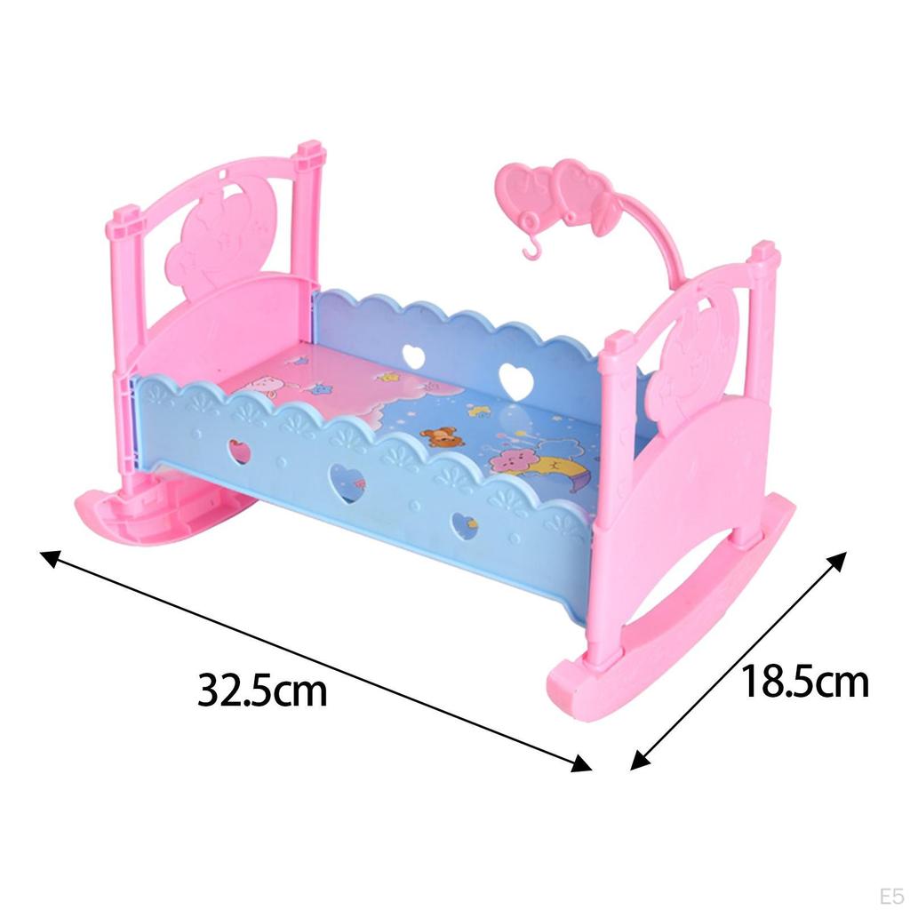 1/12 1/6 Dollhouse Miniature Model Bed Doll Accessories Decoration Toy Scenery Supplies