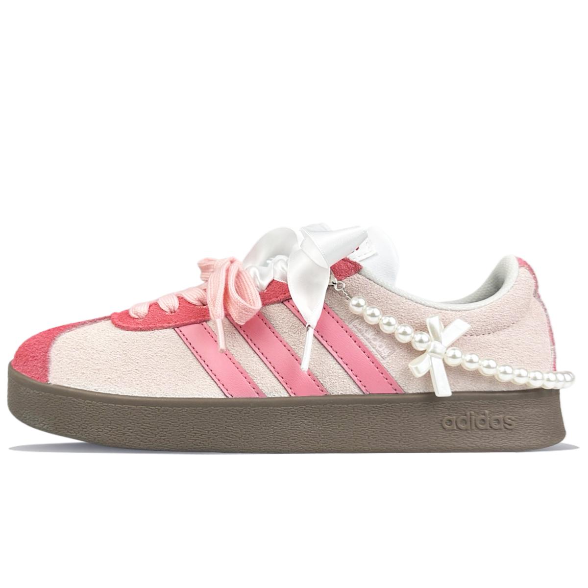 

Adidas Slip Resistant Lightweight Non slip Lightweight Low top Skateboard Shoes Unisex Pink HQ1802(Team40-) 44