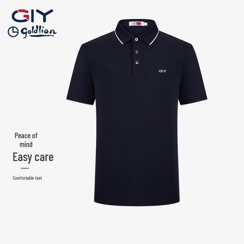 Goldlion GY Men s Casual Short Sleeve Polo Shirt XL