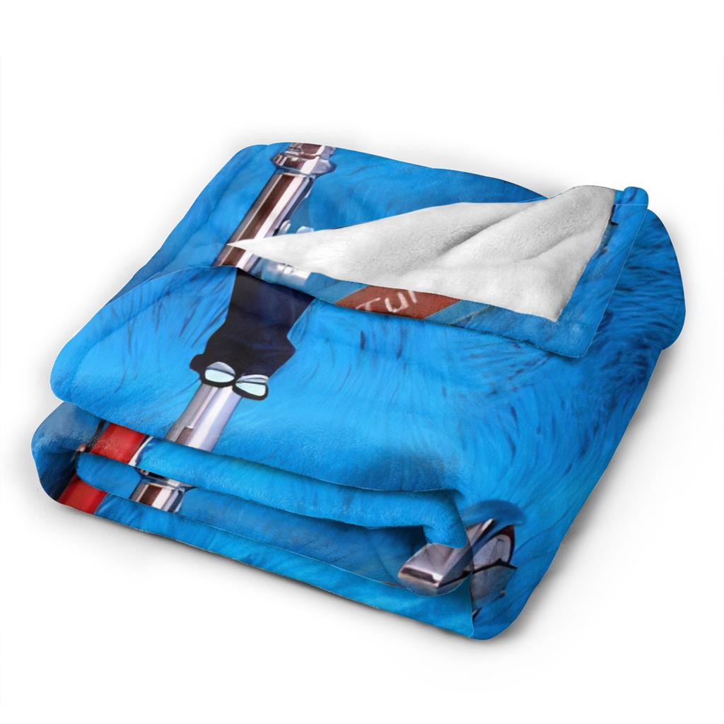 All I Got Cover Oliver Tree Knitted Blankets Fleece Soft Throw Blanket for Outdoor Travel Bedspread