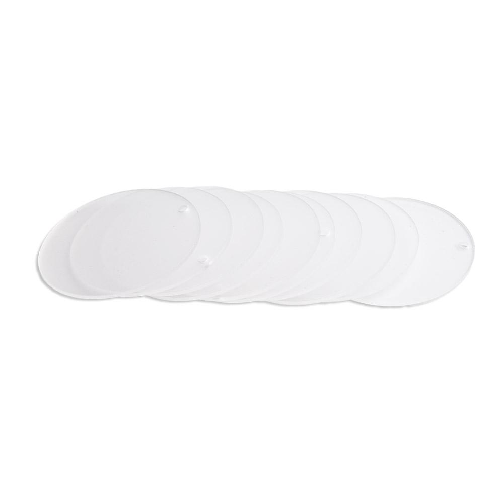 Acrylic Acrylic Round Plate Bauble Blank Clear DIY