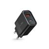 Tech-Protect C30W 2-Port Network Charger Pd30W/Qc3.0 Black