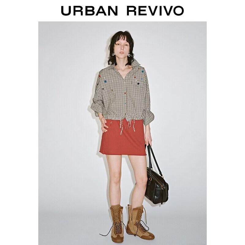 UR2026 Women s Sporty Zipper Pocket Skirt XS