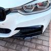 2 pezzi Splitter Paraurti Anteriore Auto per BMW Serie 3 F30 F31 Pacchetto M 2013-2019