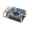 Placa de Expansión Raspberry Pi 5 con PCIe a SSD NVMe M.2, Alimentación PoE, Ethernet y Ventilador de Refrigeración