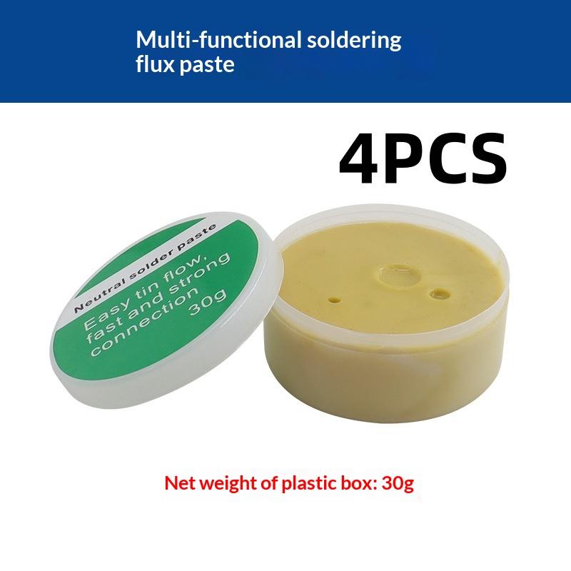 2/4/8Pcs Lead-Free Soldering Iron Suitable For Iron Plates Stainless Steel Plates Nickel Copper Sheets Flux Paste Rosin Flux Set