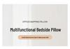 Washable Multi-Functional Neck & Lumbar Support Pillow with Cervical Spine Protection, for Side Sleeping & Maternity Use