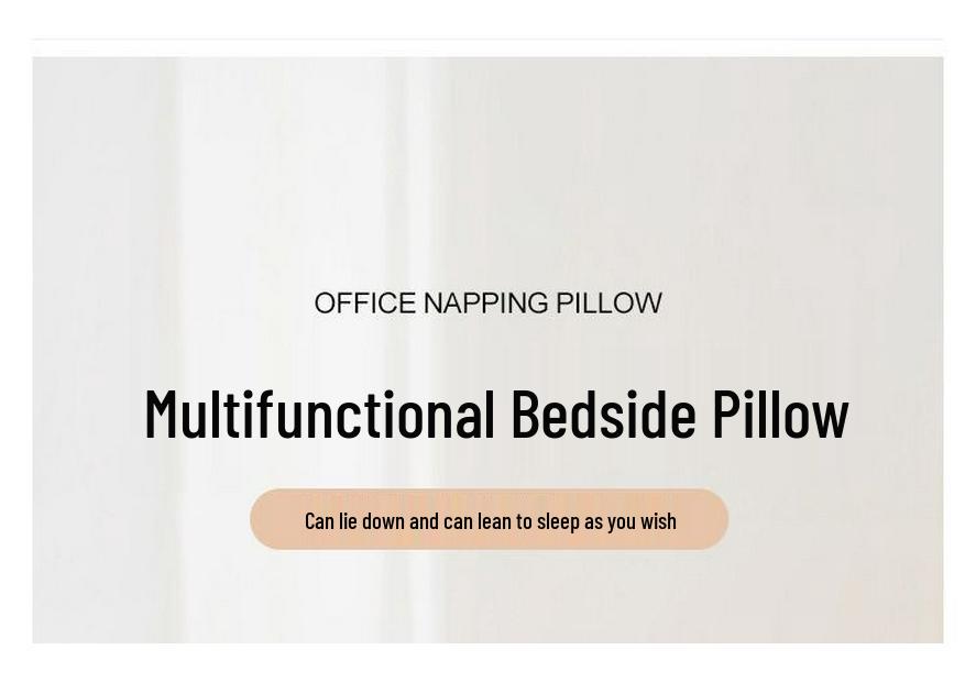 Washable Multi-Functional Neck & Lumbar Support Pillow with Cervical Spine Protection, for Side Sleeping & Maternity Use
