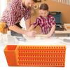 Layered Wall Mounted Screwdriver Bit Organizer Storage Box For 1/4" 6.35mm Torx Hexagonal Star Spanner Electric Holder Bits