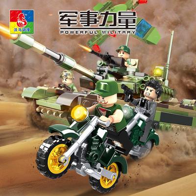 Klocki Seria Wojskowa Montaż Brain Interaktywne Zabawki dla Dzieci Rodzic-Dziecko Prezenty dla Chłopców