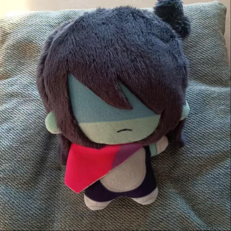 Deltarune 10cm Kris Cotton Doll Keychain Cute Game Character Plush Toy Soft Stuffed Pendant Lovely Collectible Gift Game Fans Bag Hanging Home Decor