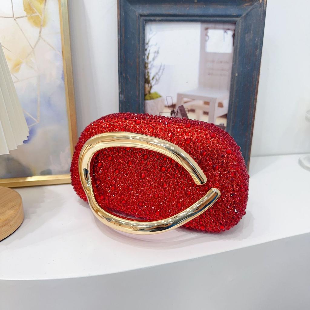 Women's Trendy Chain Crossbody Shoulder Bag Handbag Acrylic Wedding Evening Bag Shell Formal Clutch Purse for Women Evening Bag Formal Clutch Purse