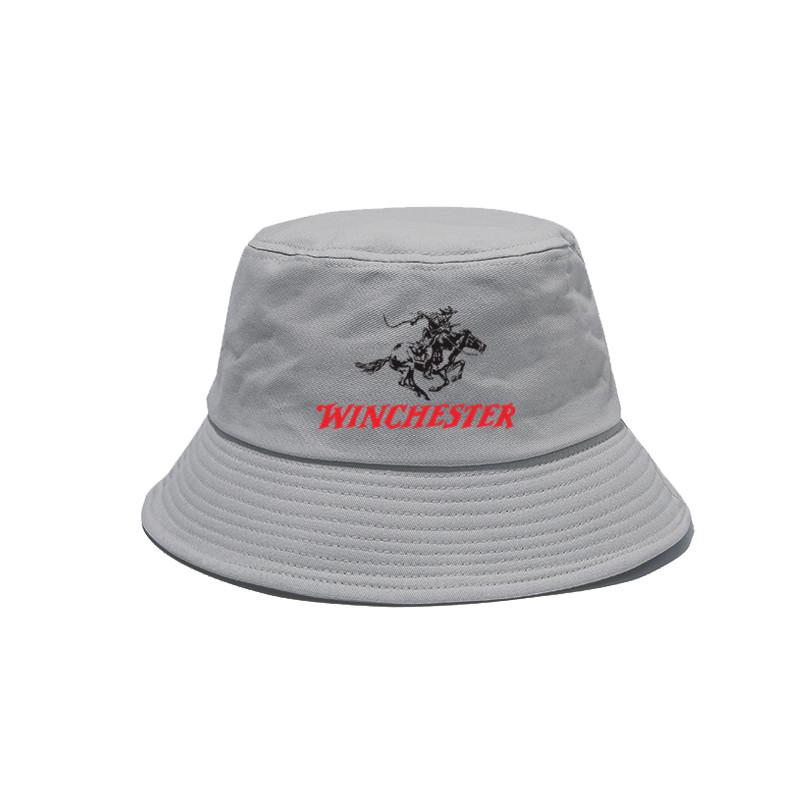 Winchester Rifles Bucket Hats Cool Outdoor Cotton Winchester Panama Summer FisherUnisex Bob Hat