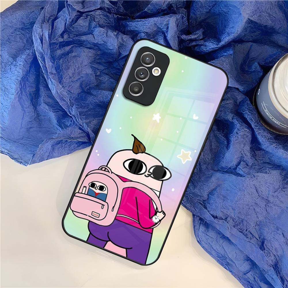 Ketnipz Cartoon Phone Case for Samsung Galaxy S26 S25 S24 S30 S21 S23 S20 S22 Fe Pro Edge Ultra Plus glass Cover