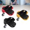 1Pair Knee Creepers with Casters 360° Turn Rolling Knee Pad for Tile Installation Masonry Car Repairing 360° Swivel Knee Pad