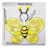 Bumblebee Costume Accessories Lightweight Appendages and Antennae Glitter Design