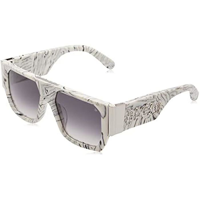 Lunettes de soleil - PHILIPP PLEIN - SPP094M - Marbre Ivoire - Taille 145-18-54 - Style Tendance