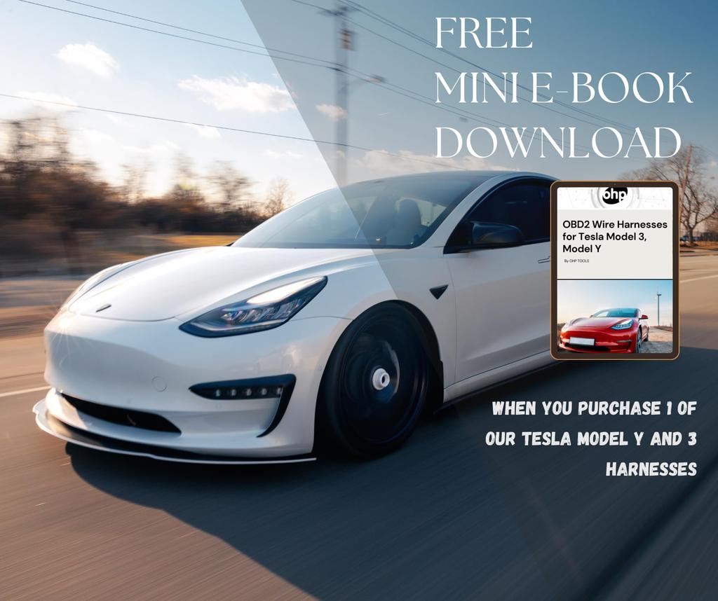 OHP OBD2 Cable for Tesla (Standard Harness)