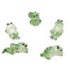 Set Of 5 Cartoon Tableware Rest Cute Animal Ceramic Chopsticks Holder Frog Table Ornament For Spoon Fork Brush